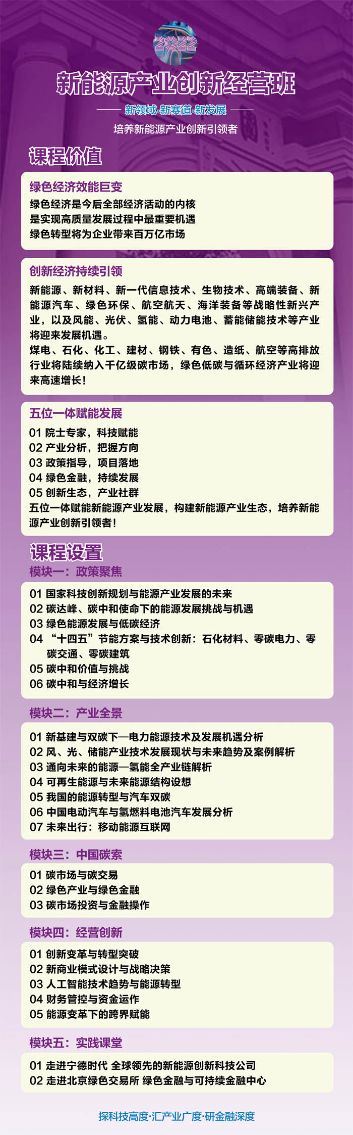 新能源產(chǎn)業(yè)培訓(xùn)班項目專家及資源介紹